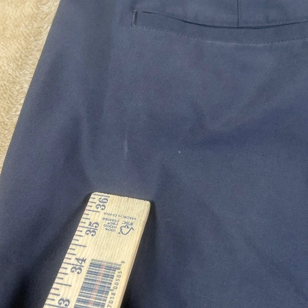 ADIPURE By‎ Adidas Golf Performance Stretch Flat Front Pants Heather Blue 32X32